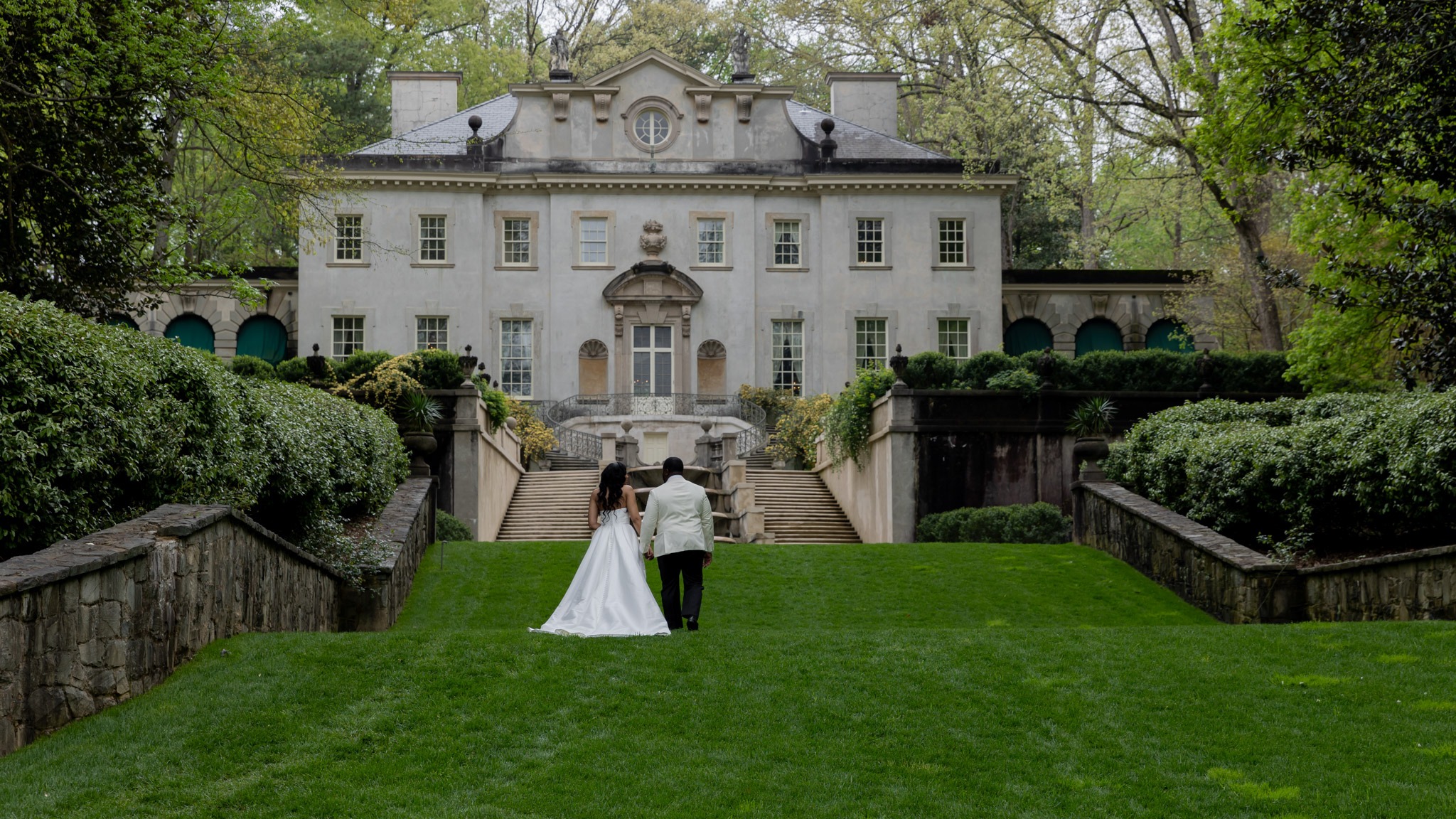 Swan House Elopement Shoot in Atlanta, GA