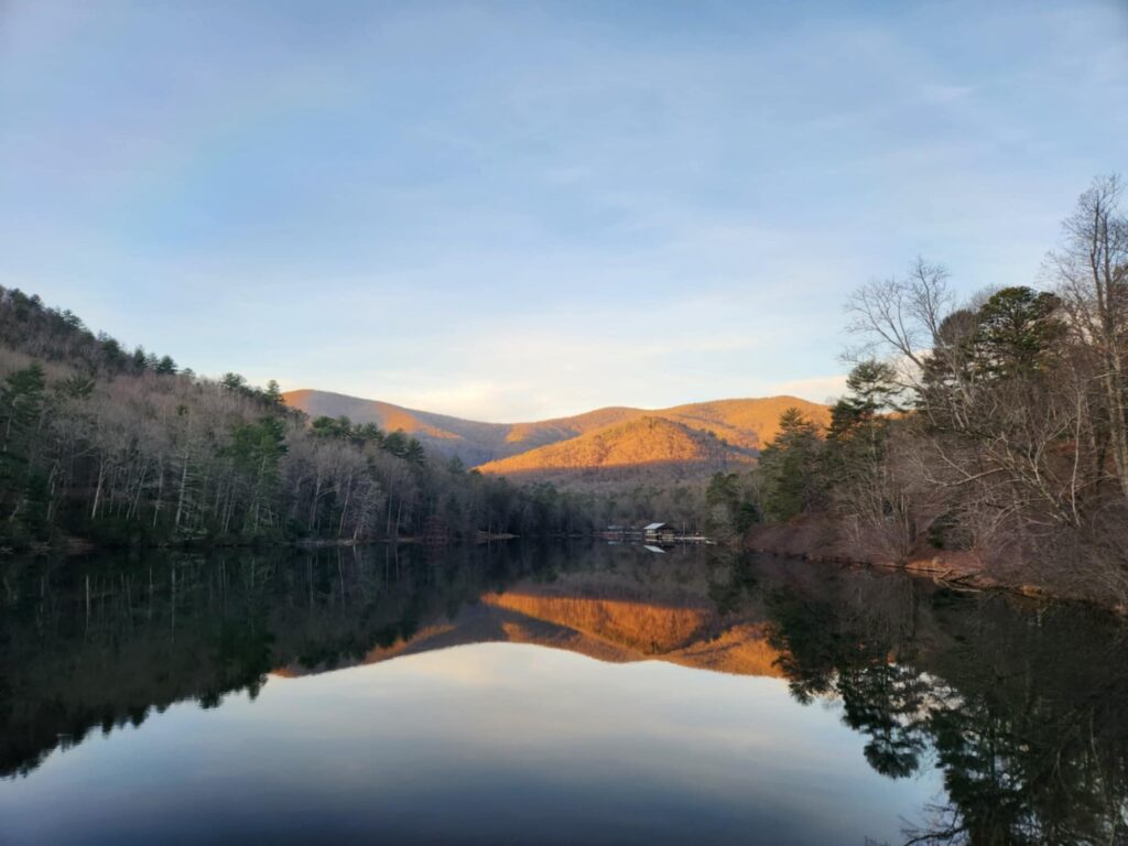 Vogel State Park, Lake Trahlyta in North Georgia