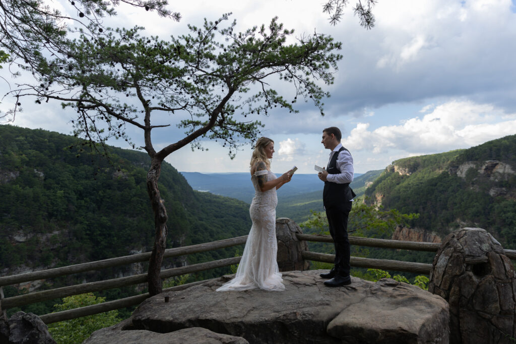 Cloudland Canyon Elopement North Georgia