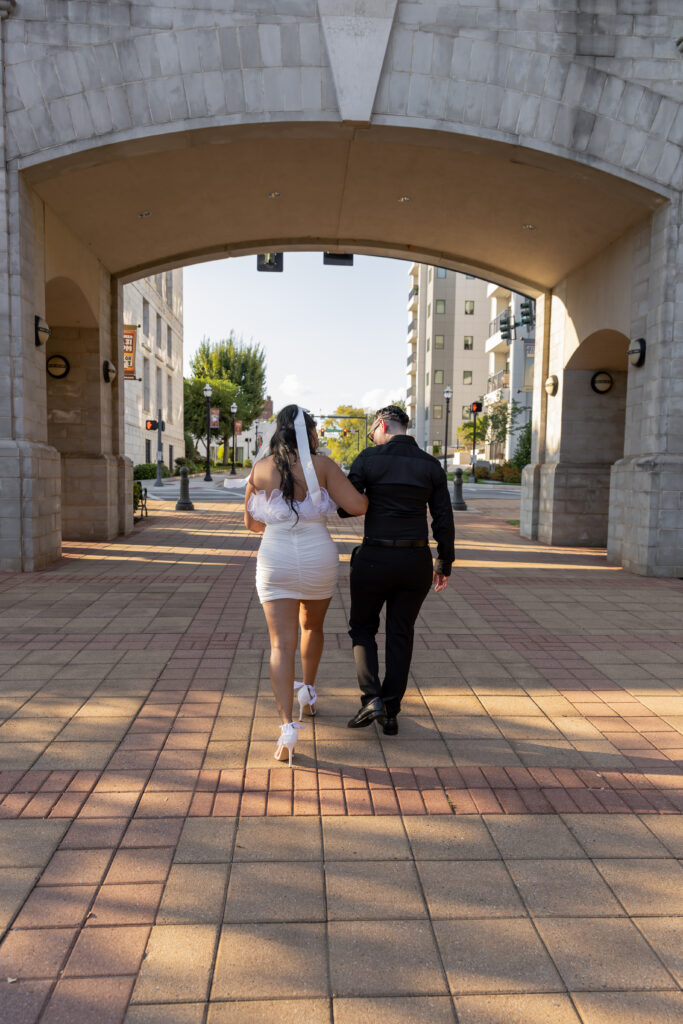 LGBTQ couple engagement session, downtown Gainesville, inclusive wedding and engagement photographer