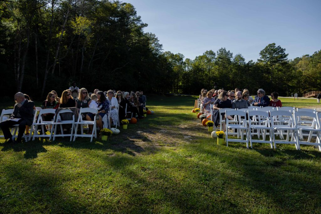 intimate wedding ceremony photos