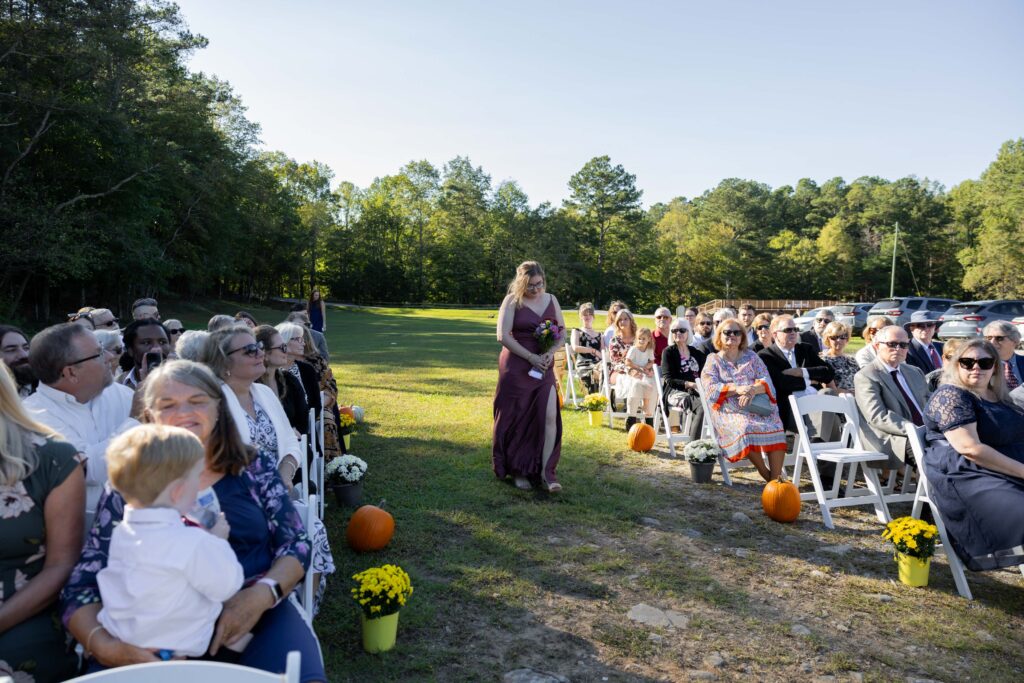 intimate wedding ceremony photos