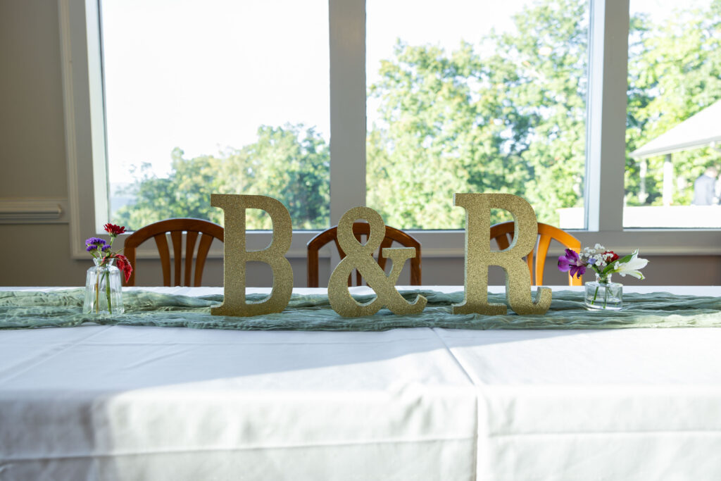 intimate wedding details, reception photos