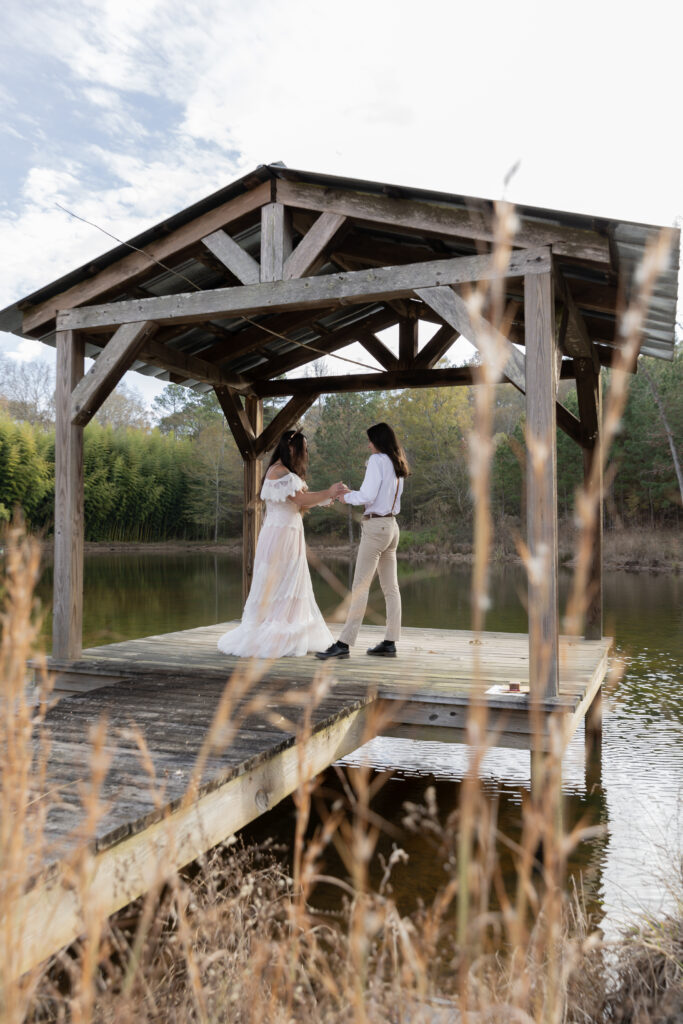 georgia elopement photographer, lgbtq wedding, dogs as witnesses, love is love, georgia elopements, elopement photography