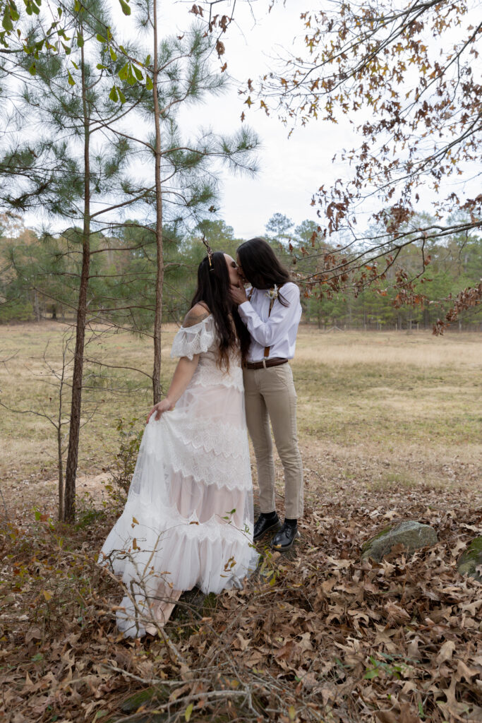 georgia elopement photographer, lgbtq wedding, dogs as witnesses, love is love, georgia elopements, elopement photography