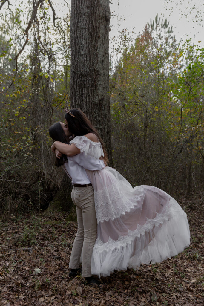 georgia elopement photographer, lgbtq wedding, dogs as witnesses, love is love, georgia elopements, elopement photography