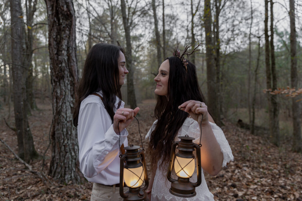 georgia elopement photographer, lgbtq wedding, dogs as witnesses, love is love, georgia elopements, elopement photography, lantern photography