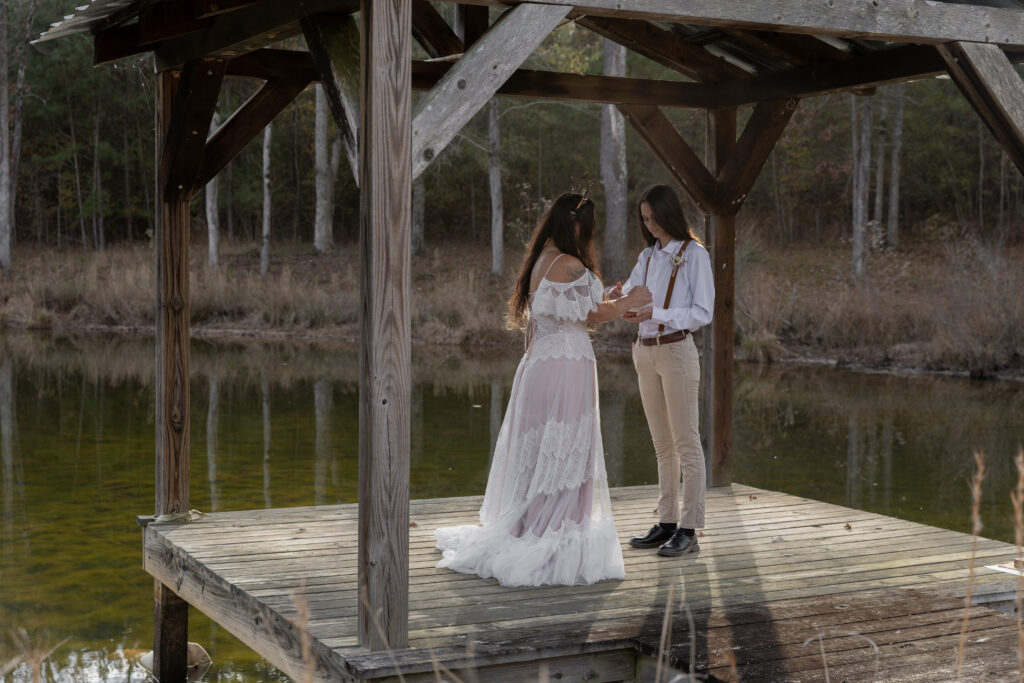 georgia elopement photographer, lgbtq wedding, dogs as witnesses, love is love, georgia elopements, elopement photography