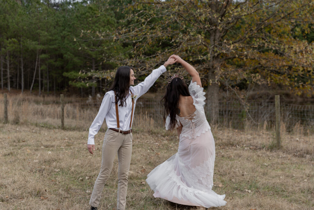 georgia elopement photographer, lgbtq wedding, dogs as witnesses, love is love, georgia elopements, elopement photography